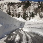 雪の壁